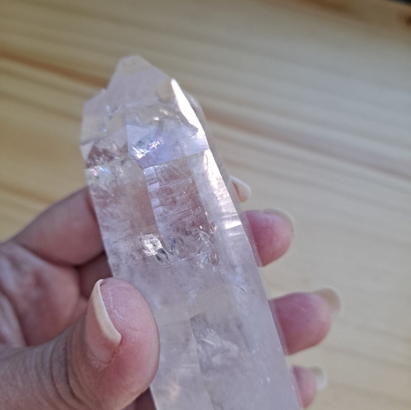 Large Clear Quartz Crystal Point - Picture 6 of 9